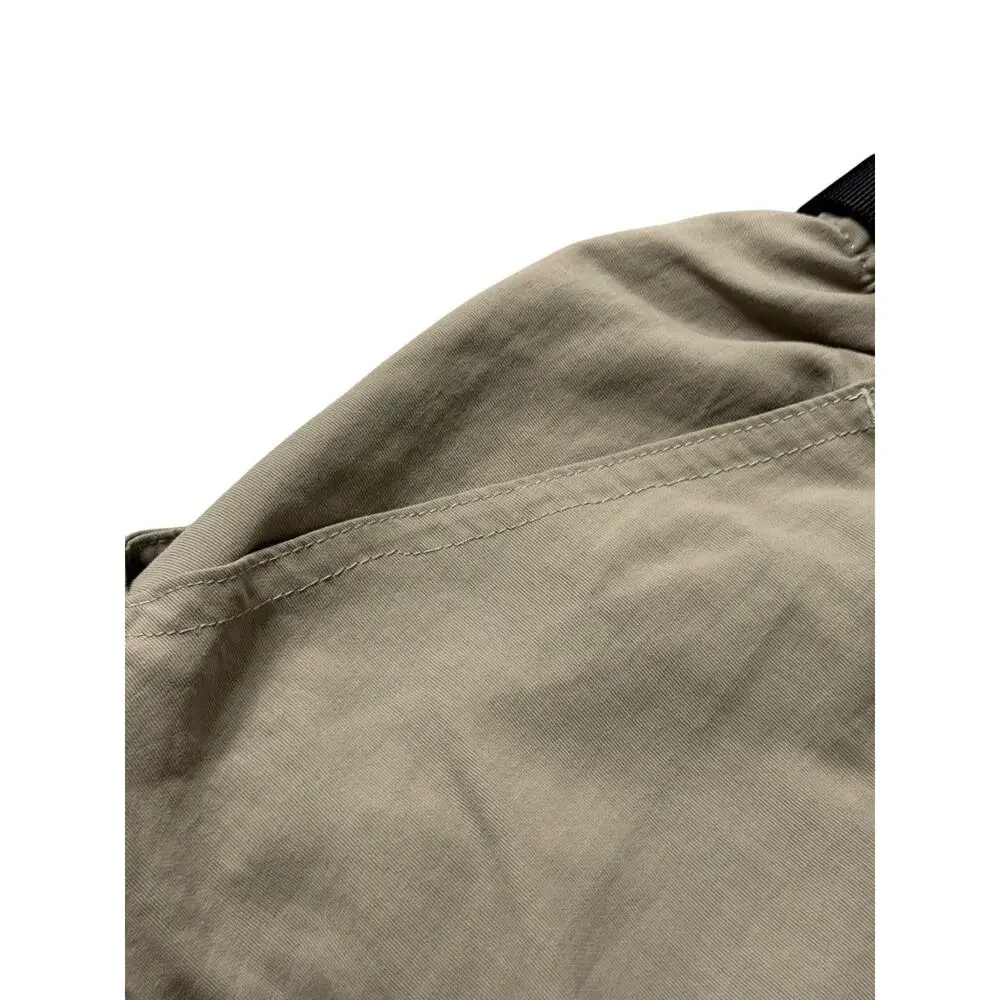 The North Face Men's S Beige Nylon Belted Cargo Shorts Gorpcore Hiking Camping